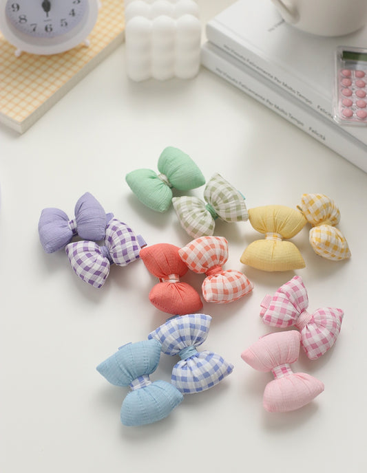 Cotton Candy Hairclips